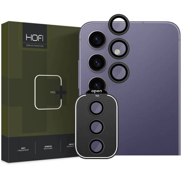 Hofi Camring Pro+ | Szkło na Aparat do Galaxy S24 - BLACK