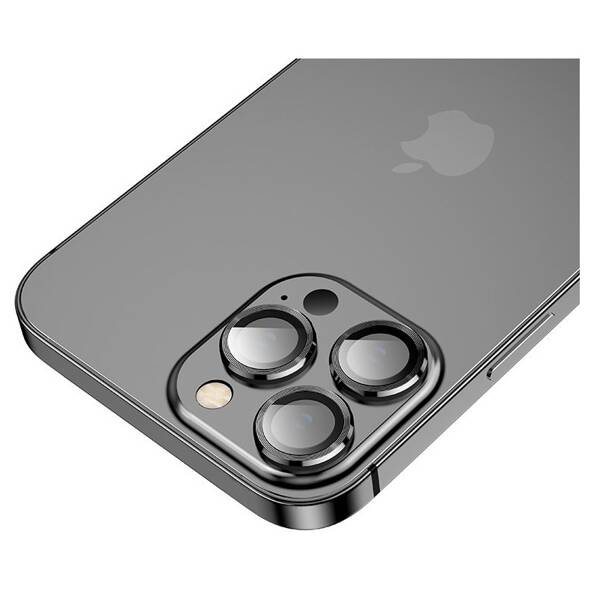 Hofi Camring Pro+ | Szkło na Aparat do iPhone 13 Pro/13 Pro Max - BLACK