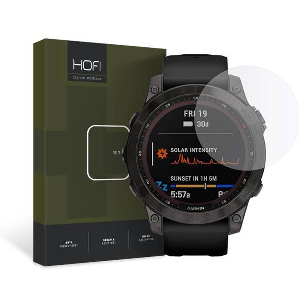 Hofi Glass Pro+ | Szkło na Ekran do Garmin Fenix 5S/6S/6S Pro - CLEAR