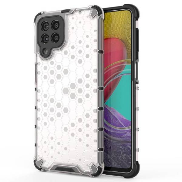 Honeycomb | Etui do Galaxy M53 5G - CLEAR