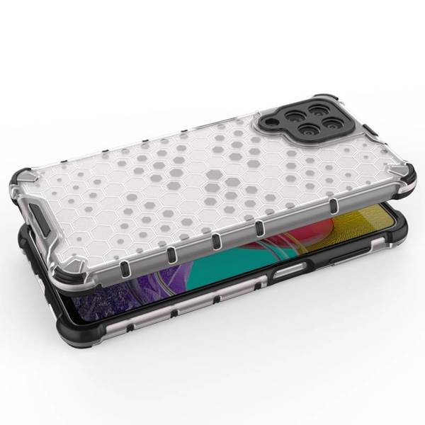 Honeycomb | Etui do Galaxy M53 5G - CLEAR