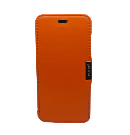 ICARER BOOK etui do iPhone 6/6S - GLATT ORANGE