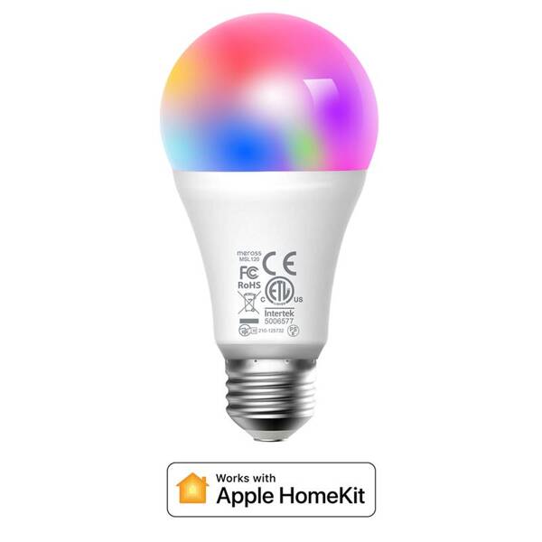 INTELIGENTNA ŻARÓWKA MEROSS LED Z WIFI APPLE SMART RGB