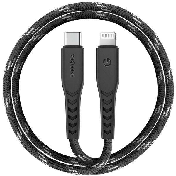 KABEL NYLOFLEX ENERGEA USB-C - LIGHTNING 3M C94 BLACK