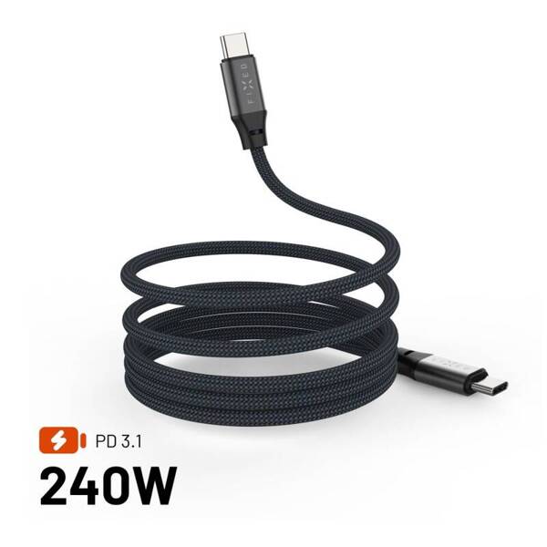 KABEL PRZEWÓD USB-C - USB-C FIXED S MAGNETYCZNY PD 1,2 M USB 2.0 240 W