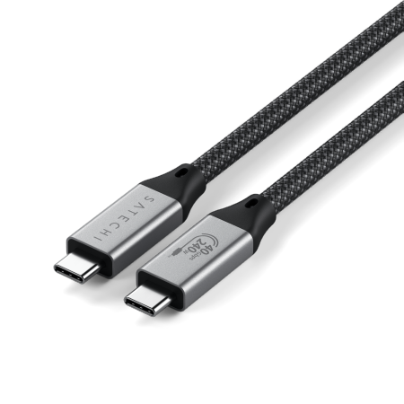KABEL SATECHI USB 4.0, USB-C - USB-C, 240W, 40GBPS, 8K-60HZ LUB 4K-120HZ