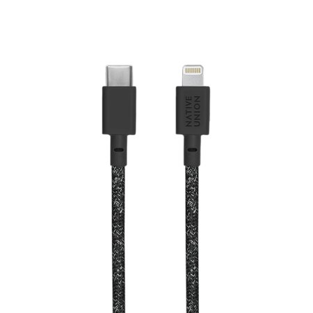 KABEL USB-C - LIGHTNING 3 M NATIVE UNION NIGHT CABLE