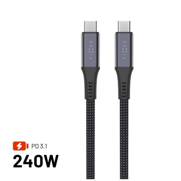 KABEL USB-C/USB-C FIXED  PD 3.1  2 M  USB4GEN2 4K60 HZ 240 W