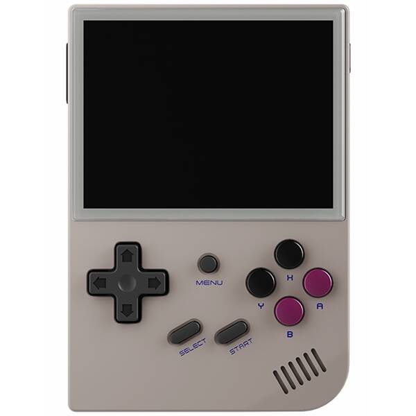 KONSOLA DO GIER ANBERNIC RG35XX SZARA DUAL-SYSTEM RETRO MINI GAMEPAD