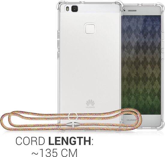 KWMobile Crystal TPU Necklace | Etui+Szkło do Huawei P9 Lite - CLEAR