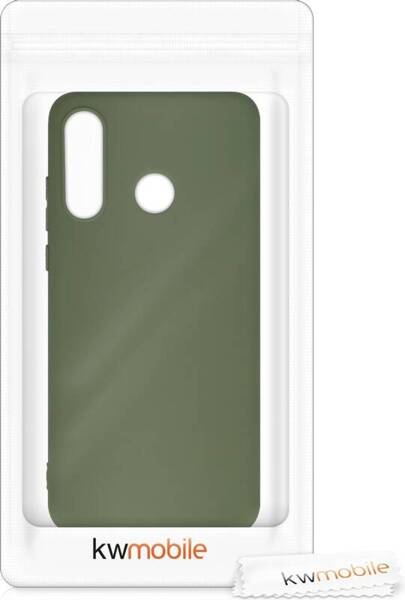 KWMobile TPU Silicone | Etui do Huawei P30 Lite - DARK GREEN