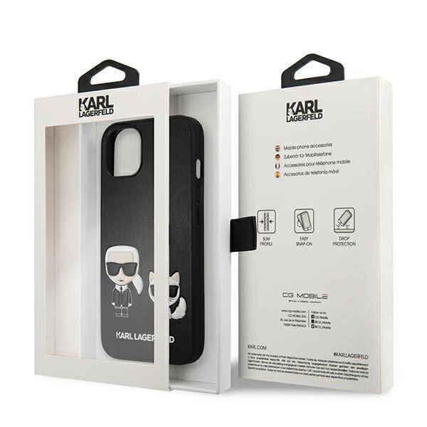 Karl Choupette Ikonik | Etui do iPhone 13 Mini - BLACK