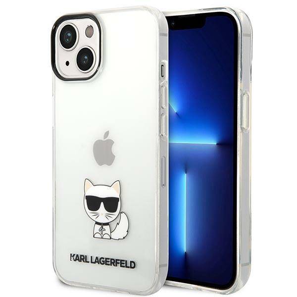 Karl Lagerfeld Choupette Body | Etui do iPhone 14 Plus - CLEAR