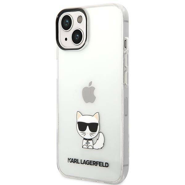 Karl Lagerfeld Choupette Body | Etui do iPhone 14 Plus - CLEAR