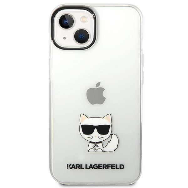 Karl Lagerfeld Choupette Body | Etui do iPhone 14 Plus - CLEAR