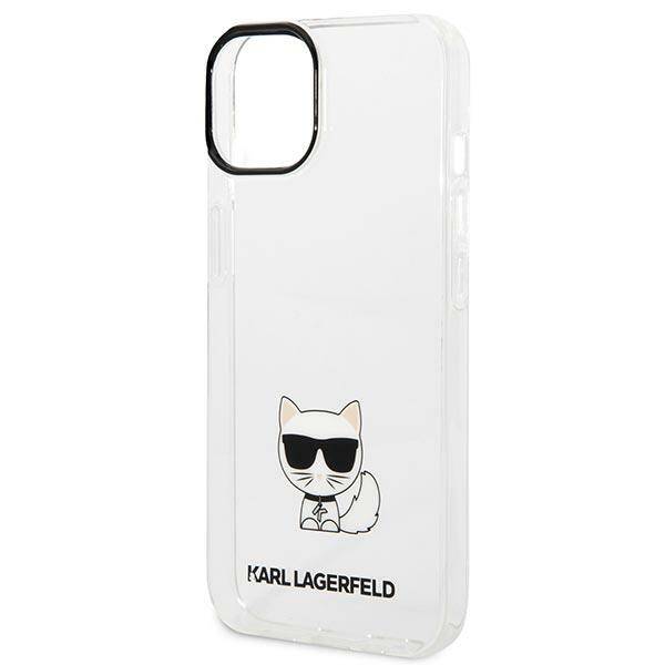 Karl Lagerfeld Choupette Body | Etui do iPhone 14 Plus - CLEAR