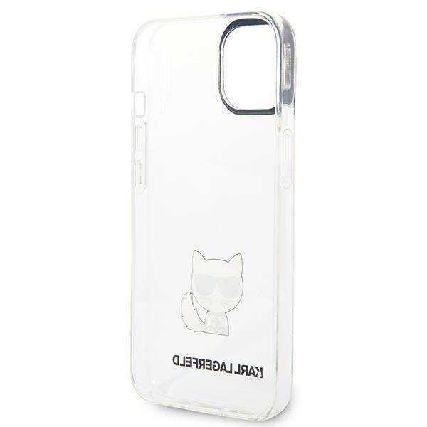 Karl Lagerfeld Choupette Body | Etui do iPhone 14 Plus - CLEAR