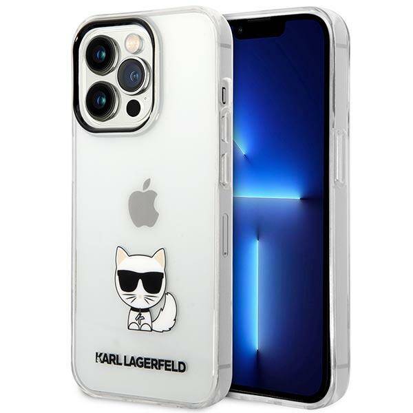 Karl Lagerfeld Choupette Body | Etui do iPhone 14 Pro Max - CLEAR