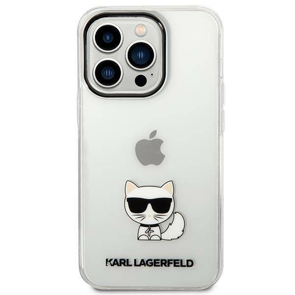 Karl Lagerfeld Choupette Body | Etui do iPhone 14 Pro Max - CLEAR