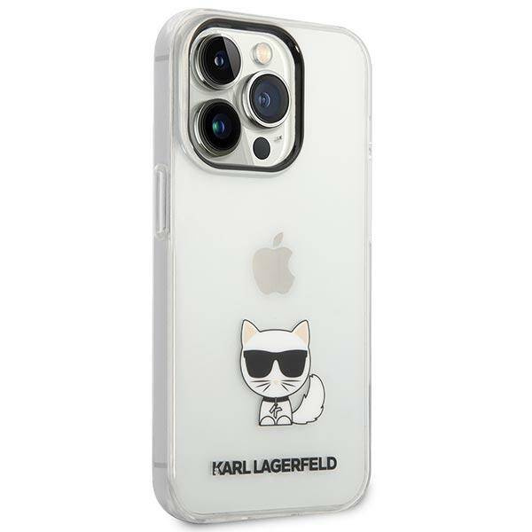 Karl Lagerfeld Choupette Body | Etui do iPhone 14 Pro Max - CLEAR