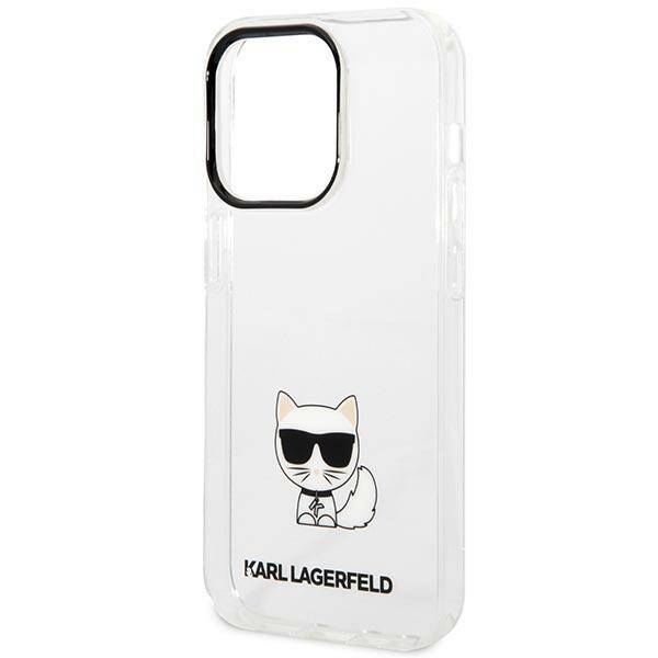 Karl Lagerfeld Choupette Body | Etui do iPhone 14 Pro Max - CLEAR