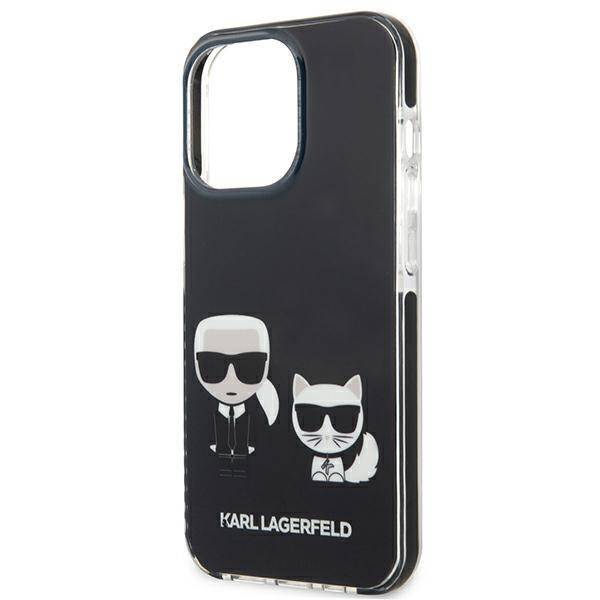 Karl Lagerfeld & Choupette | Etui do iPhone 13 Pro - BLACK