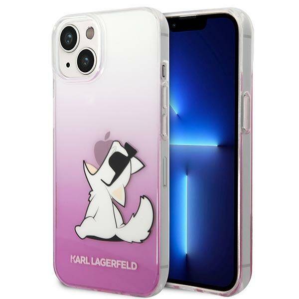 Karl Lagerfeld Choupette Fun | Etui do iPhone 14 Plus - PINK