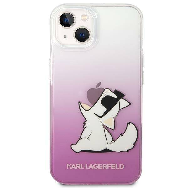 Karl Lagerfeld Choupette Fun | Etui do iPhone 14 Plus - PINK