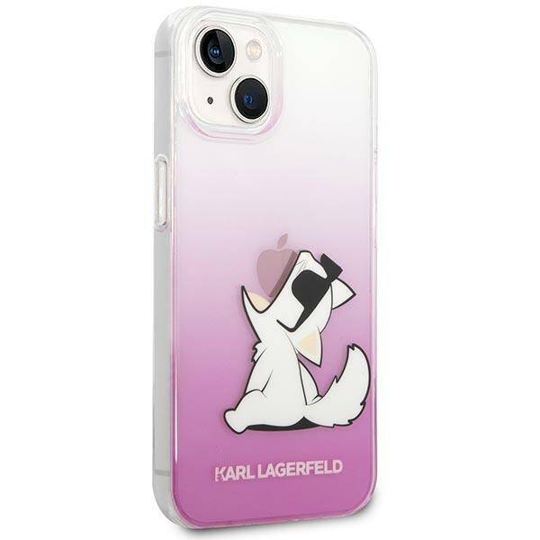 Karl Lagerfeld Choupette Fun | Etui do iPhone 14 Plus - PINK