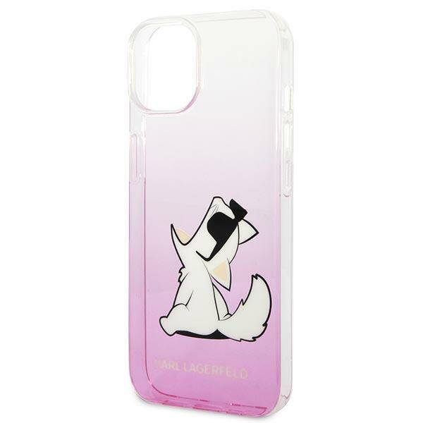 Karl Lagerfeld Choupette Fun | Etui do iPhone 14 Plus - PINK