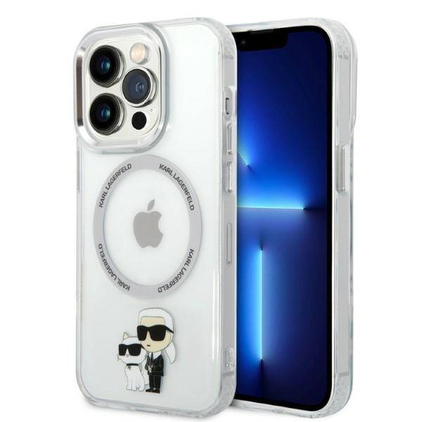 Karl Lagerfeld Choupette Iconic MagSafe | Etui do iPhone 14 Pro - TRANSPARENT