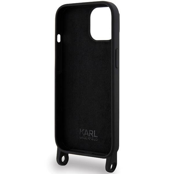 Karl Lagerfeld ETUI CROSSBODY SILICONE IKONIK do iPhone 15 / 14 / 13