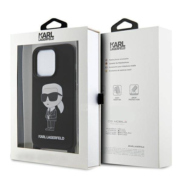 Karl Lagerfeld ETUI  CROSSBODY SILICONE IKONIK do iPhone 15 Pro Max