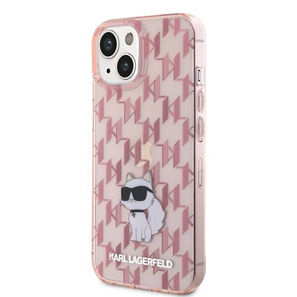 Karl Lagerfeld ETUI MONOGRAM CHOUPETTE do iPhone 15 / 14 / 13