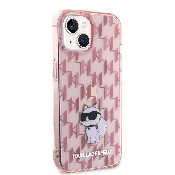 Karl Lagerfeld ETUI MONOGRAM CHOUPETTE do iPhone 15 / 14 / 13