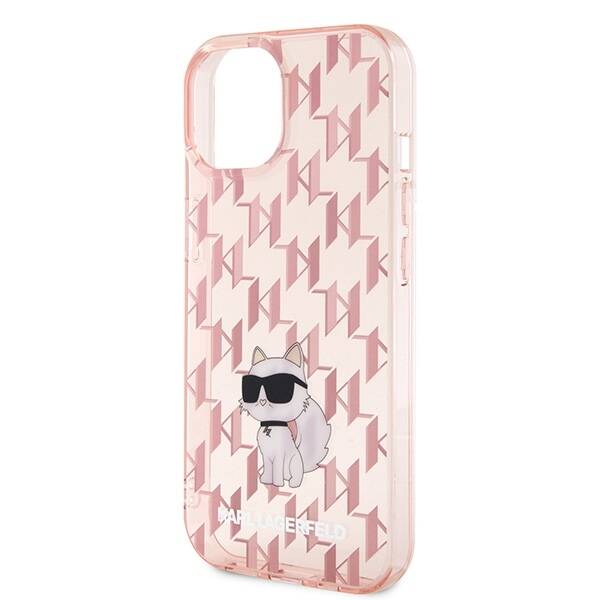 Karl Lagerfeld ETUI MONOGRAM CHOUPETTE do iPhone 15 / 14 / 13