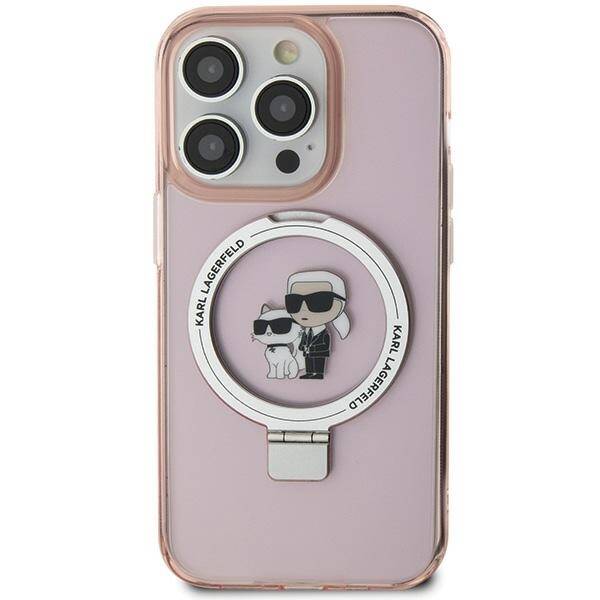 Karl Lagerfeld ETUI RING STAND KARL&CHOUPETTE MAGSAFE do iPhone 15 / 14 / 13