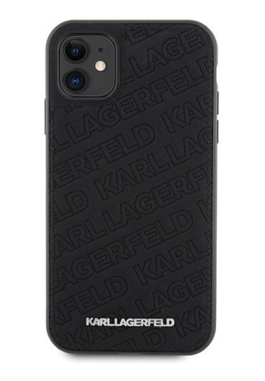 Karl Lagerfeld Hardcase Quilted K Pattern | Etui do iPhone 11 / XR - BLACK