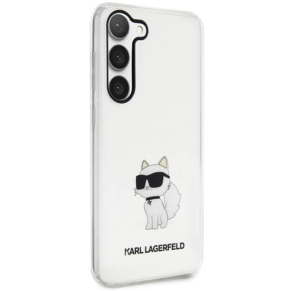 Karl Lagerfeld Ikonik Choupette | Etui do Galaxy S23 Plus - TRANSPARENT