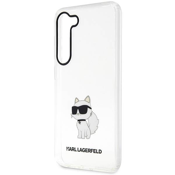 Karl Lagerfeld Ikonik Choupette | Etui do Galaxy S23 Plus - TRANSPARENT