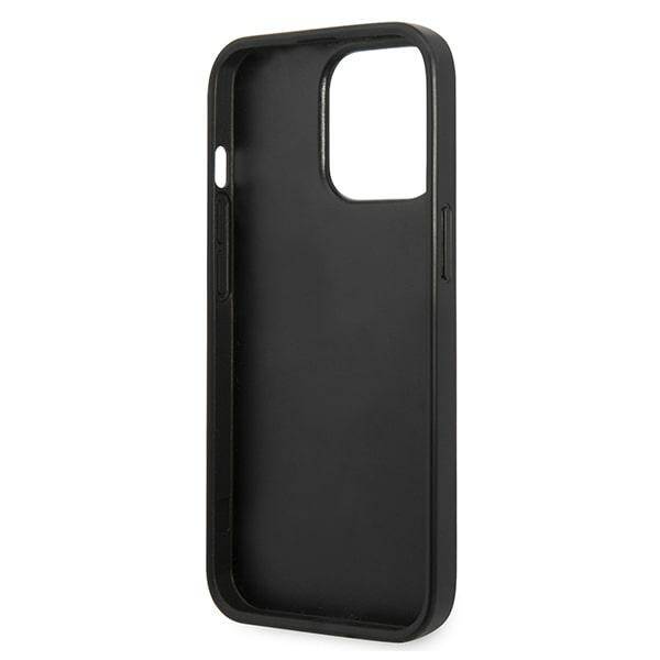 Karl Lagerfeld Monogram Plaque | Etui do iPhone 13 Pro - BLACK