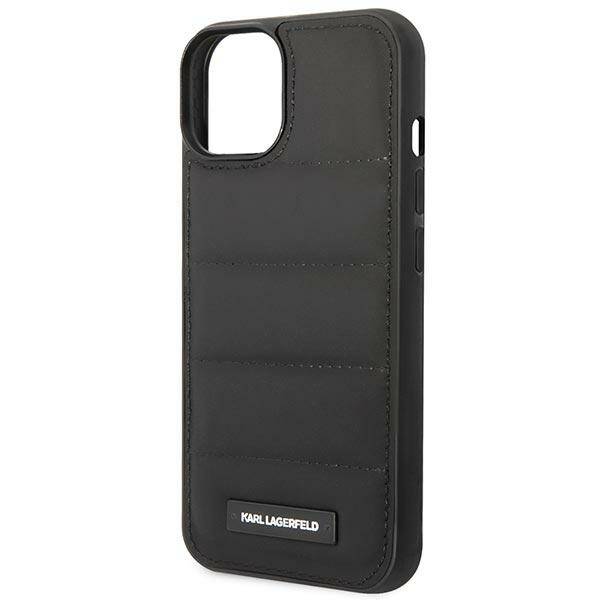 Karl Lagerfeld Puffy Elongated | Etui do iPhone 14 Plus - BLACK