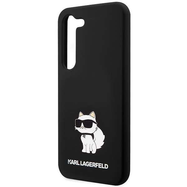 Karl Lagerfeld Silicone Choupette | Etui do Galaxy S23 Plus - BLACK