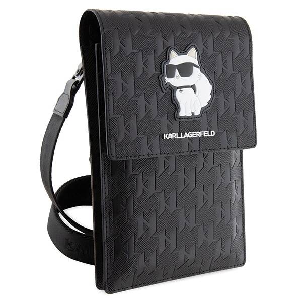 Karl Lagerfeld Torebka Black Saffiano Choupette