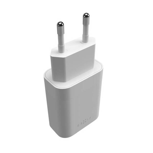 ŁADOWARKA SIECIOWA FIXED 2XUSB-C PD 35W BIAŁA