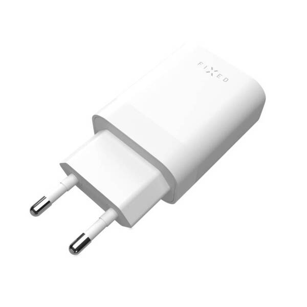 ŁADOWARKA SIECIOWA FIXED 2XUSB-C PD 35W BIAŁA