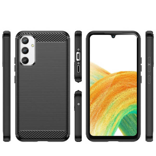 Leo Carbon Armor | Etui do Galaxy S10 - BLACK