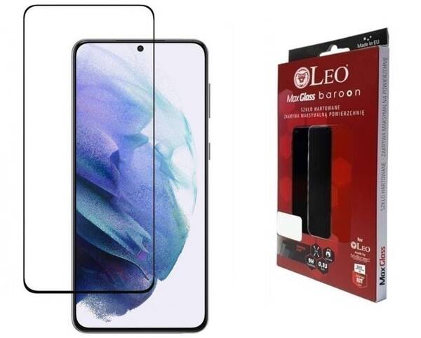 Leo Max Glass | Szkło Hartowane do Galaxy A71 - BLACK