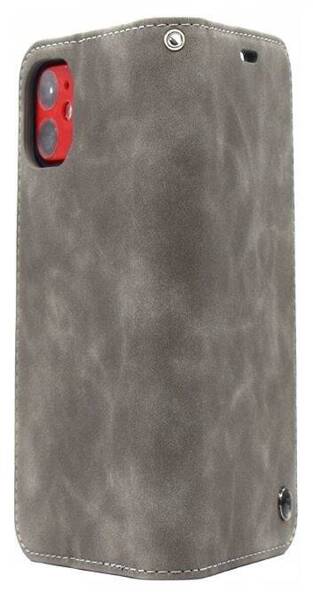 Leo Visko Book | Etui do iPhone 13 Pro Max - GREY