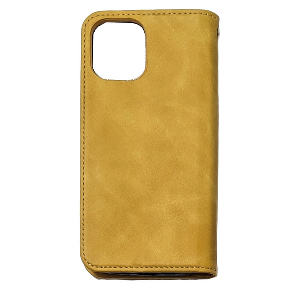 Leo Visko Book | Etui do iPhone 13 - YELLOW